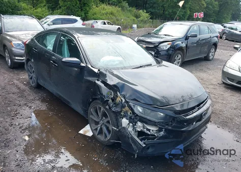 2019 Honda Civic Sport from USA, damaged, VIN 2HGFC2F89KH567351